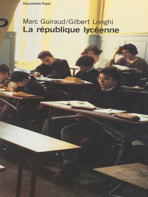 cover image of La république lycéenne